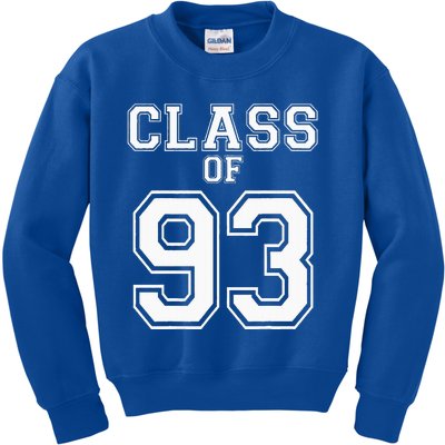 Class Of 1993 Custom Graduation Senior Personalized Grads Kids Sweatshirt