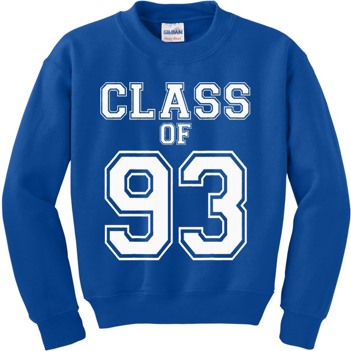 Class Of 1993 Custom Graduation Senior Personalized Grads Kids Sweatshirt