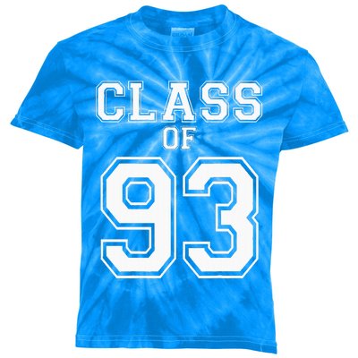 Class Of 1993 Custom Graduation Senior Personalized Grads Kids Tie-Dye T-Shirt