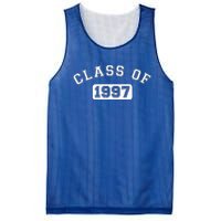 Class Of 1997 School Reunion Design With White Text Mesh Reversible Basketball Jersey Tank