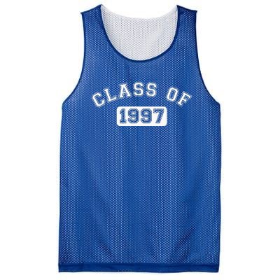 Class Of 1997 School Reunion Design With White Text Mesh Reversible Basketball Jersey Tank