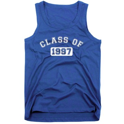 Class Of 1997 School Reunion Design With White Text Tank Top