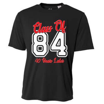 Class Of 1984 40th Reunion High School College Graduation Cooling Performance Crew T-Shirt