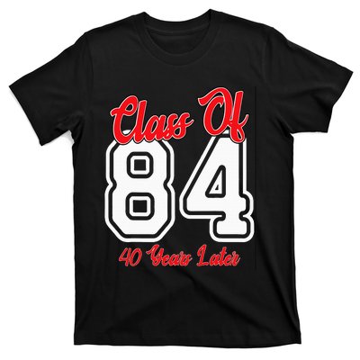 Class Of 1984 40th Reunion High School College Graduation T-Shirt