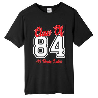 Class Of 1984 40th Reunion High School College Graduation Tall Fusion ChromaSoft Performance T-Shirt