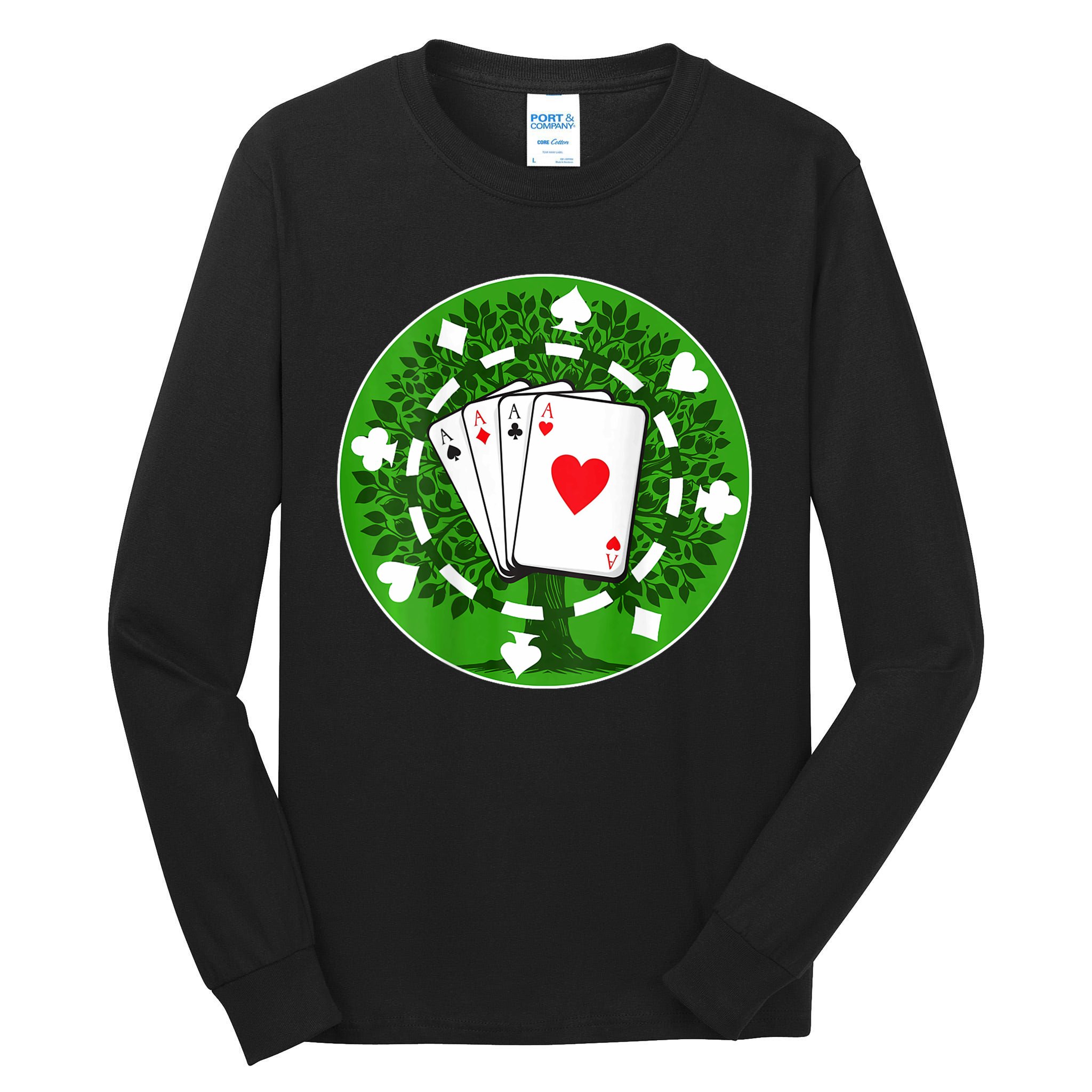 Champion Of 1st Annual Bh Poker Invitational Tall Long Sleeve T-Shirt