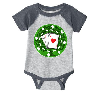 Champion Of 1st Annual Bh Poker Invitational Infant Baby Jersey Bodysuit