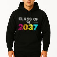 Class Of 2037 Grow With Me First Day Of School Graduation Hoodie