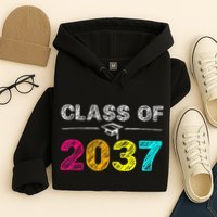 Class Of 2037 Grow With Me First Day Of School Graduation Hoodie