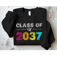 Class Of 2037 Grow With Me First Day Of School Graduation Sweatshirt