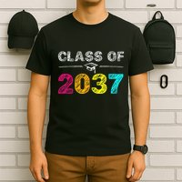 Class Of 2037 Grow With Me First Day Of School Graduation T-Shirt