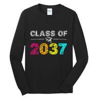 Class Of 2037 Grow With Me First Day Of School Graduation Tall Long Sleeve T-Shirt