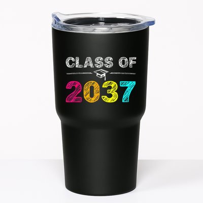 Class Of 2037 Grow With Me First Day Of School Graduation Tumbler