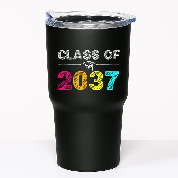 Class Of 2037 Grow With Me First Day Of School Graduation Tumbler