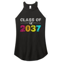 Class Of 2037 Grow With Me First Day Of School Graduation Women's Perfect Tri Rocker Tank
