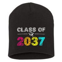 Class Of 2037 Grow With Me First Day Of School Graduation Short Acrylic Beanie