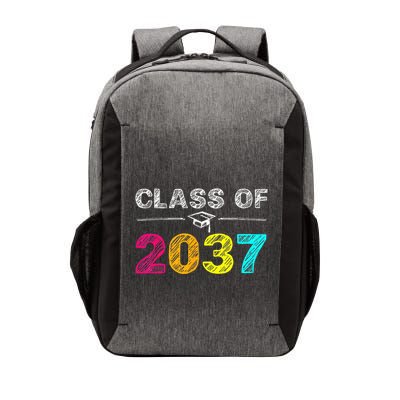Class Of 2037 Grow With Me First Day Of School Graduation Vector Backpack