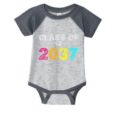 Class Of 2037 Grow With Me First Day Of School Graduation Infant Baby Jersey Bodysuit