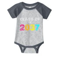 Class Of 2037 Grow With Me First Day Of School Graduation Infant Baby Jersey Bodysuit