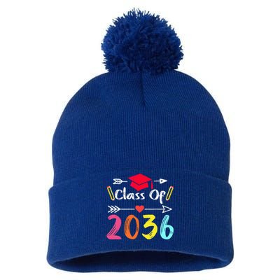 Class Of 2036 Grow With Me First Day Of Kindergarten Gifts Pom Pom 12in Knit Beanie