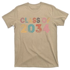 Class Of 2034 Grow With Me First Day Of School Graduation Gift T-Shirt