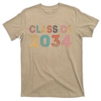 Class Of 2034 Grow With Me First Day Of School Graduation Gift T-Shirt