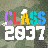 Class Of 2037 Grow With Me First Day Of School Graduation V Legacy Tie Dye Trucker Hat