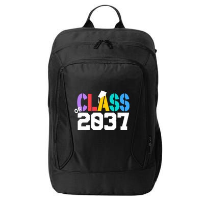 Class Of 2037 Grow With Me First Day Of School Graduation V City Backpack