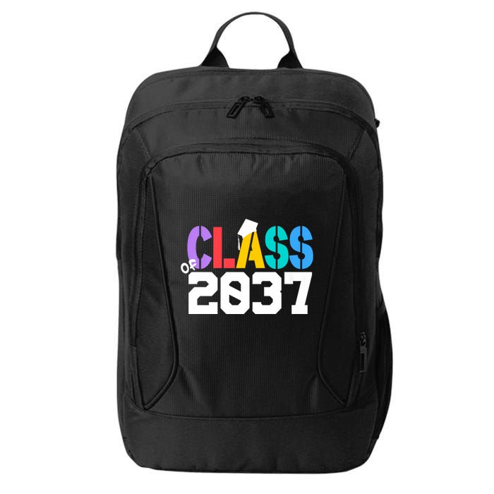 Class Of 2037 Grow With Me First Day Of School Graduation V City Backpack