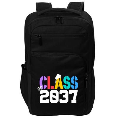 Class Of 2037 Grow With Me First Day Of School Graduation V Impact Tech Backpack