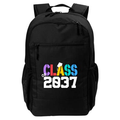 Class Of 2037 Grow With Me First Day Of School Graduation V Backpack
