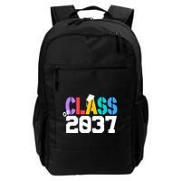 Class Of 2037 Grow With Me First Day Of School Graduation V Backpack