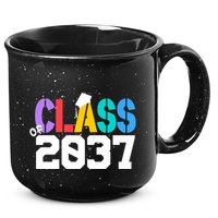 Class Of 2037 Grow With Me First Day Of School Graduation V 15oz Campfire Ceramic Mug
