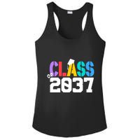 Class Of 2037 Grow With Me First Day Of School Graduation V Ladies PosiCharge Competitor Racerback Tank