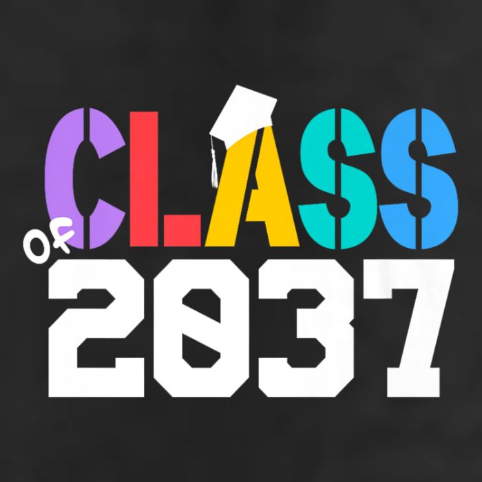 Class Of 2037 Grow With Me First Day Of School Graduation V Tumbler