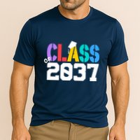 Class Of 2037 Grow With Me First Day Of School Graduation V Performance Shirt