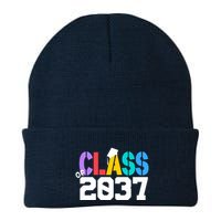 Class Of 2037 Grow With Me First Day Of School Graduation V Beanie