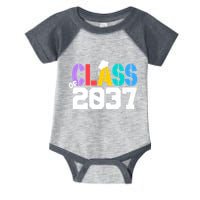 Class Of 2037 Grow With Me First Day Of School Graduation V Infant Baby Jersey Bodysuit