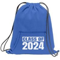 Class Of 2024 First Day Of School Graduate Grad Vintage Gift Meaningful Gift Sweatshirt Cinch Pack Bag