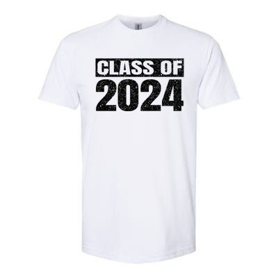 Class Of 2024 First Day Of School Graduate Grad Vintage Gift Meaningful Gift Softstyle® CVC T-Shirt