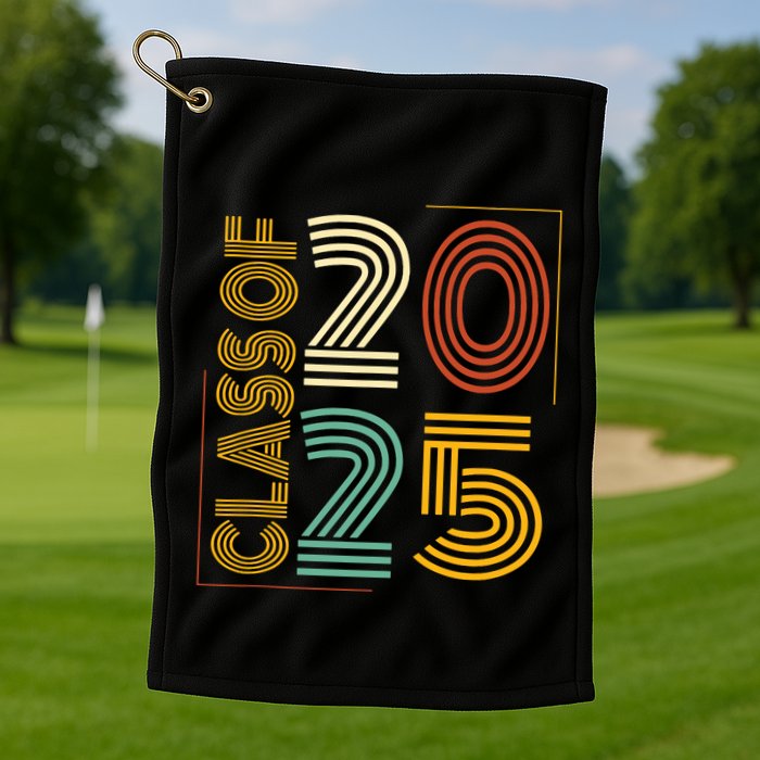 Class Of 2025 Tank Top Golf Towel