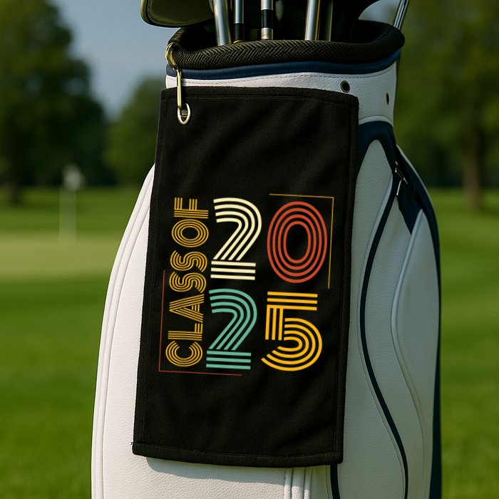 Class Of 2025 Tank Top Golf Towel