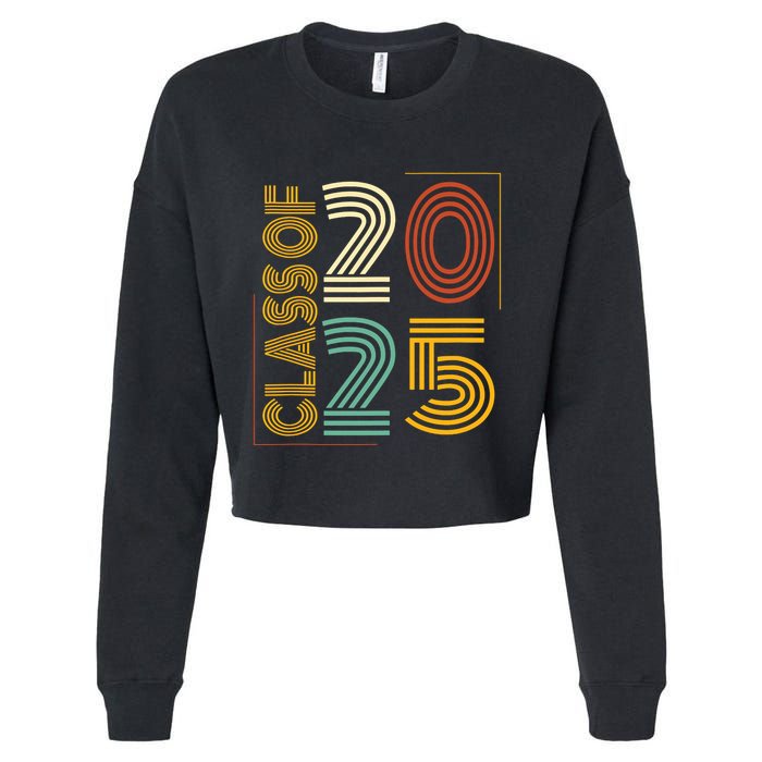 Class Of 2025 Tank Top Cropped Pullover Crew