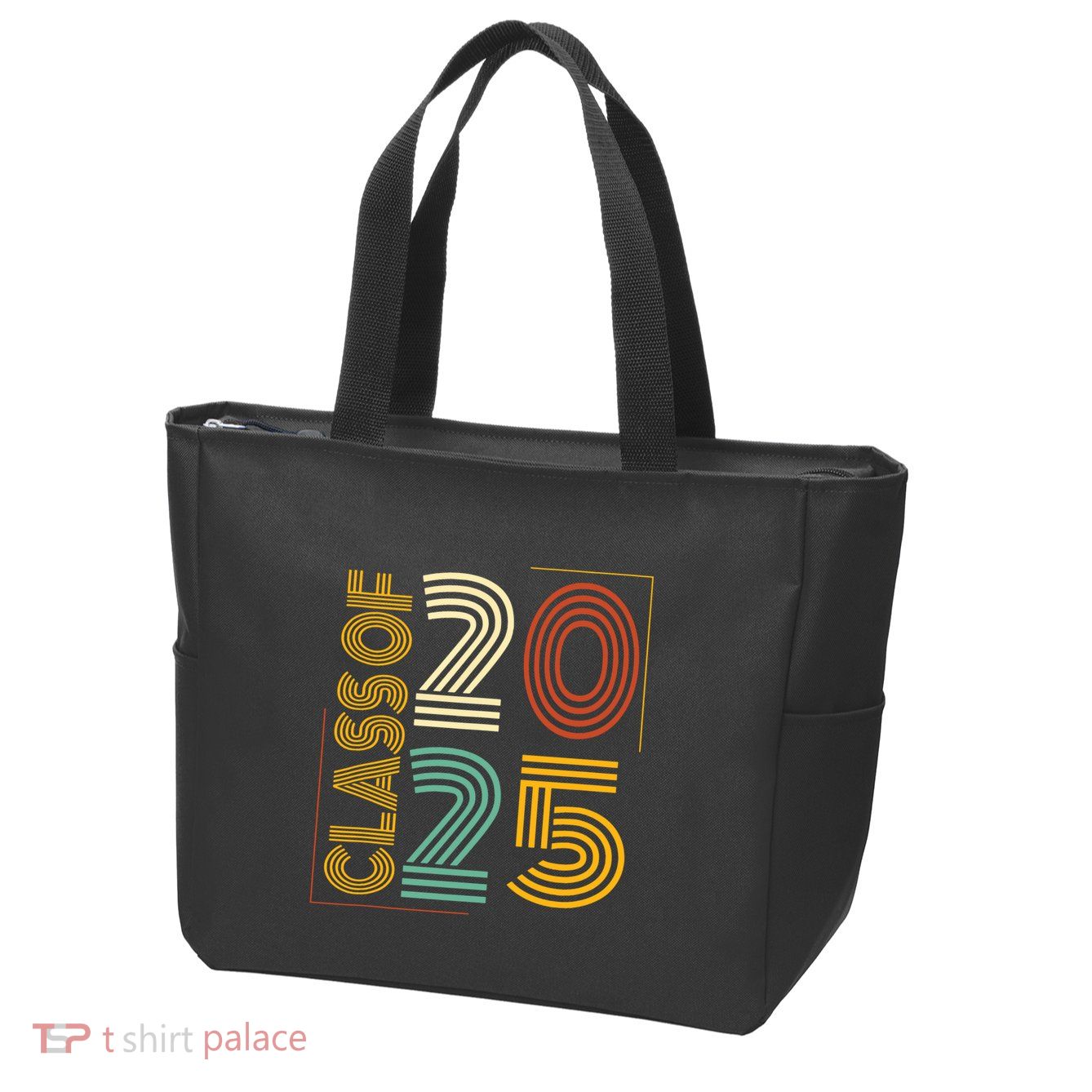 Class Of 2025 Tank Top Zip Tote Bag