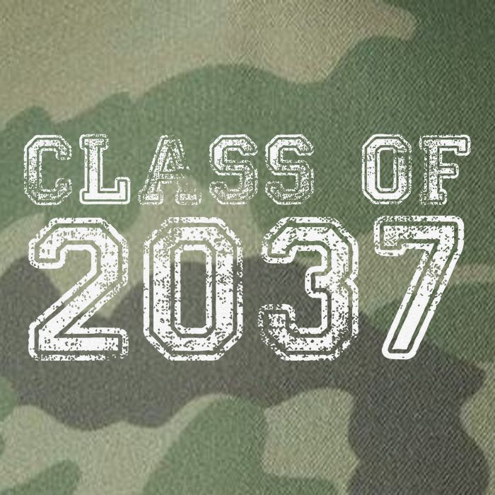 Class Of 2037 Grow With Me First Day Of School Graduation Legacy Tie Dye Trucker Hat