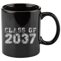 Class Of 2037 Grow With Me First Day Of School Graduation 11oz C Handle Ceramic Mug