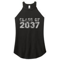 Class Of 2037 Grow With Me First Day Of School Graduation Women's Perfect Tri Rocker Tank