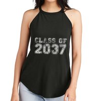 Class Of 2037 Grow With Me First Day Of School Graduation Women's Perfect Tri Rocker Tank