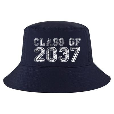Class Of 2037 Grow With Me First Day Of School Graduation Cool Comfort Performance Bucket Hat