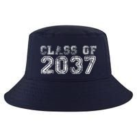 Class Of 2037 Grow With Me First Day Of School Graduation Cool Comfort Performance Bucket Hat